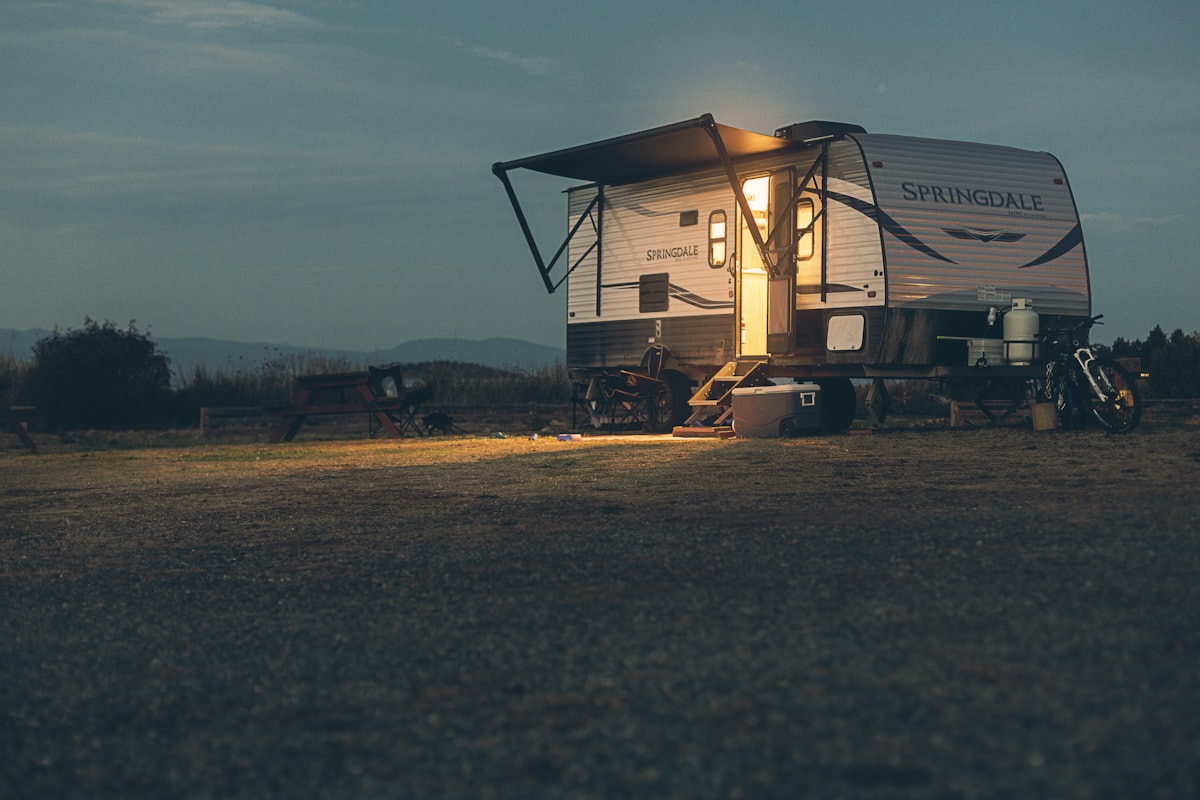 Emplacement pour caravane