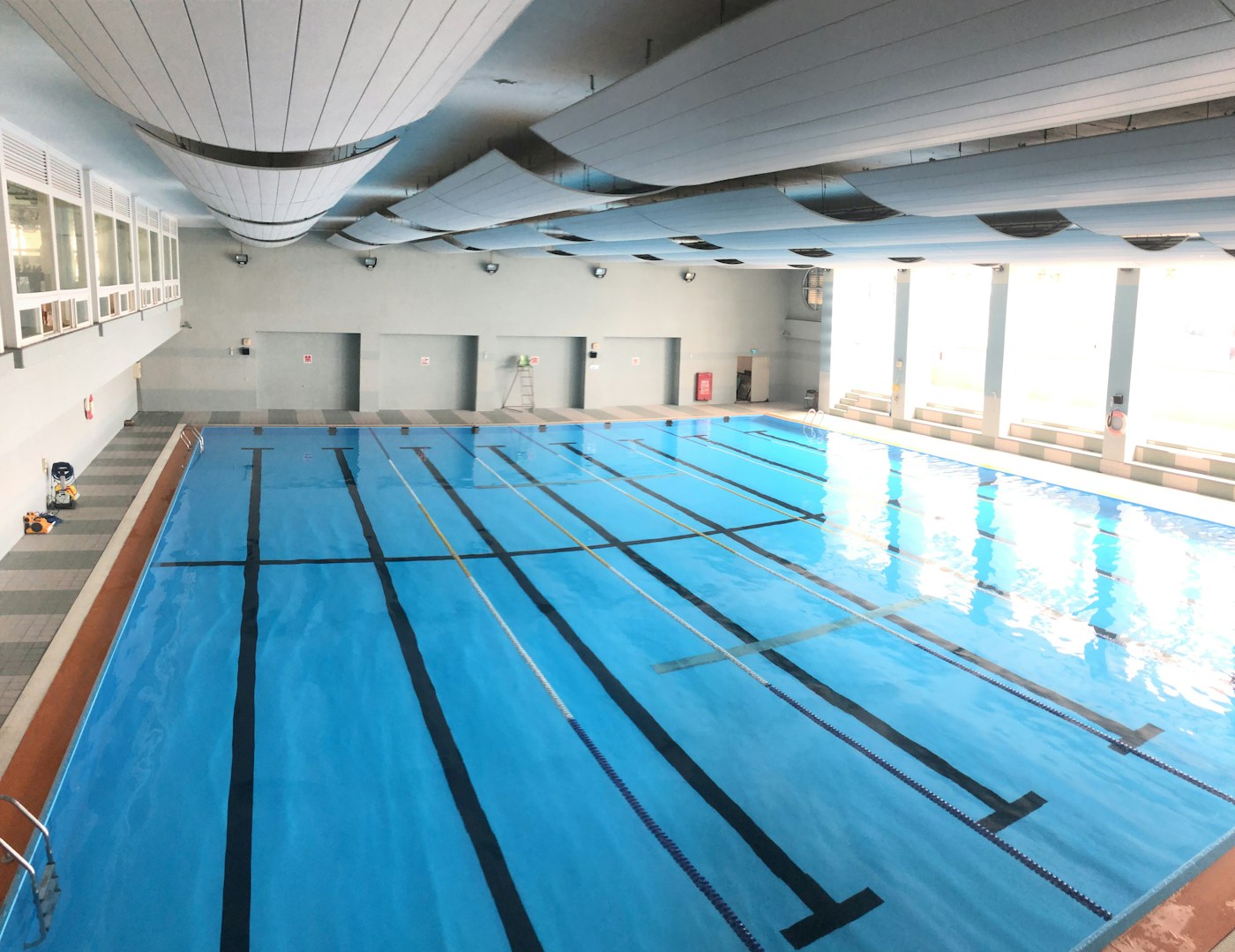 Piscine couverte chauffée